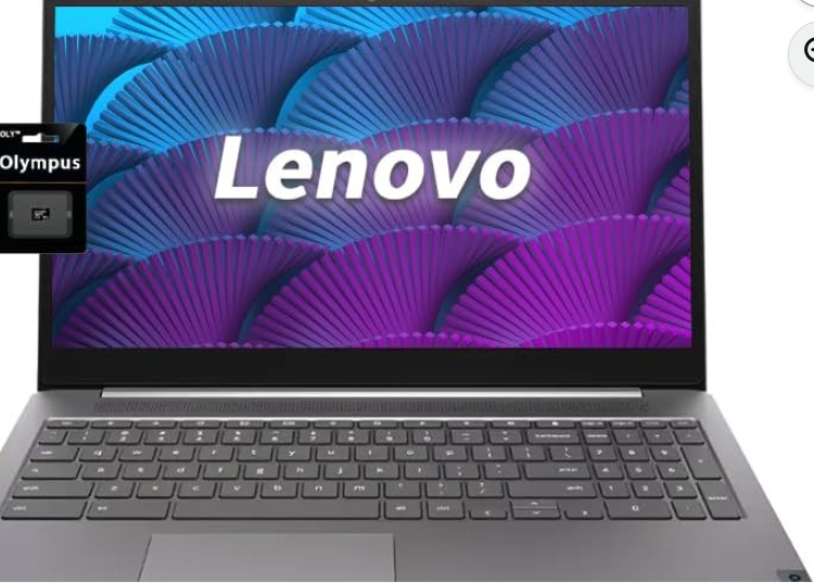 "Lenovo Chromebook with Intel Quad-Core N4120 and 4GB RAM"