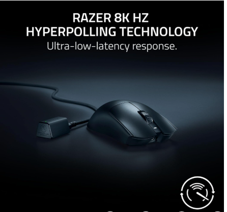 razer viper v3 pro wireless esports gaming mouse symmetrical 54g lightweight 8k polling 35k dpi optical sensor 1
