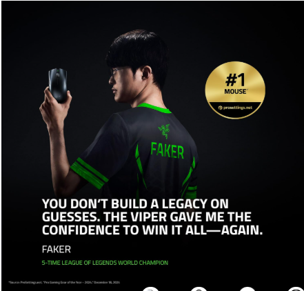 razer viper v3 pro wireless esports gaming mouse symmetrical 54g lightweight 8k polling 35k dpi optical sensor 2