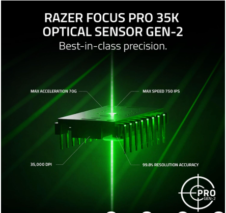 razer viper v3 pro wireless esports gaming mouse symmetrical 54g lightweight 8k polling 35k dpi optical sensor 5