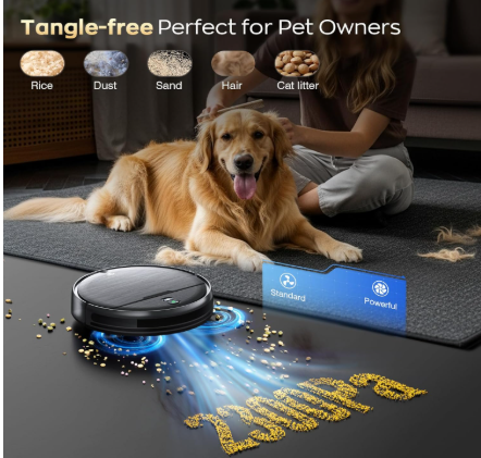 Robot Vacuum and Mop Combo, 2 in 1 Robotic Vacuums Cleaner with WiFi/App, Strong Suction, Schedule, Self-Charging,review robot vacum and mop combo 2 in 1 robotic vacume cleaner with wfiapp. robot