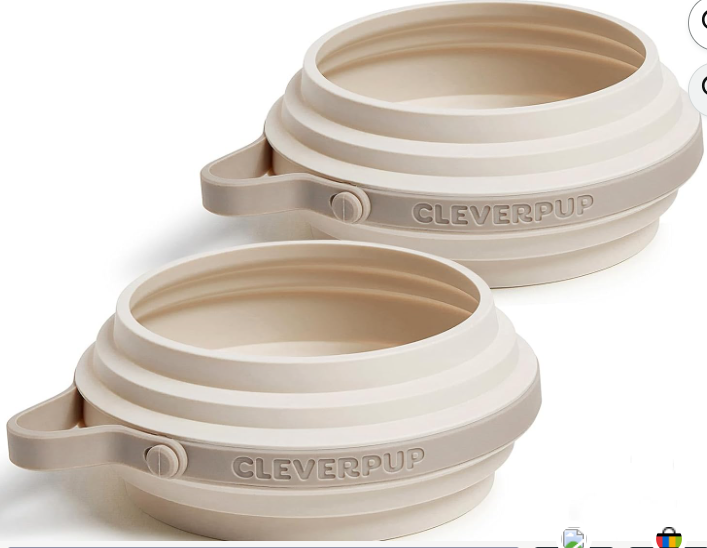 cleaverpup, small 7 piece bistro box dog food travel kit 2