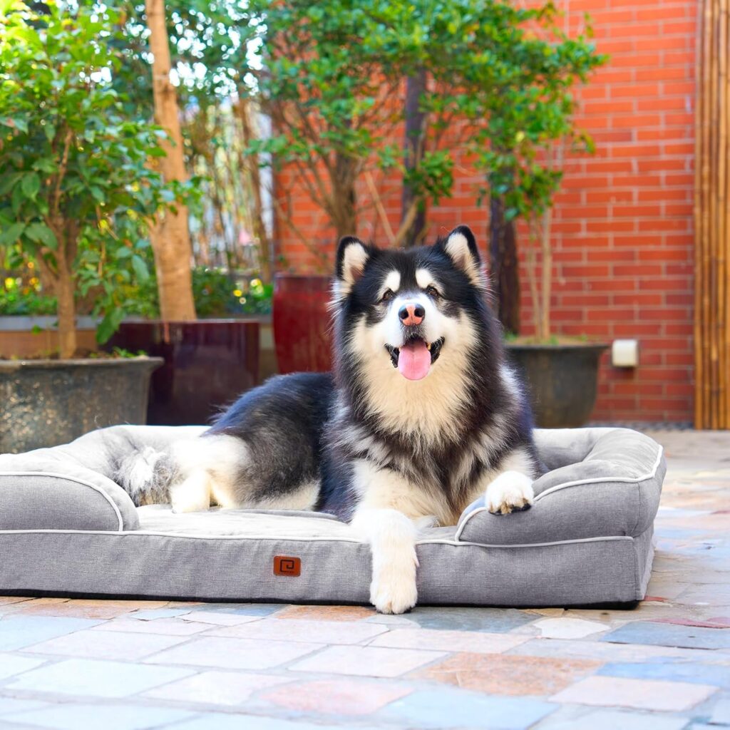EHEYCIGA Orthopedic Dog Bed large waterproof memory foam for large dogs
