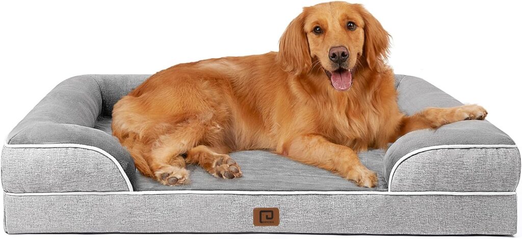 EHEYCIGA Orthopedic Dog Bed large waterproof memory foam for large dogs