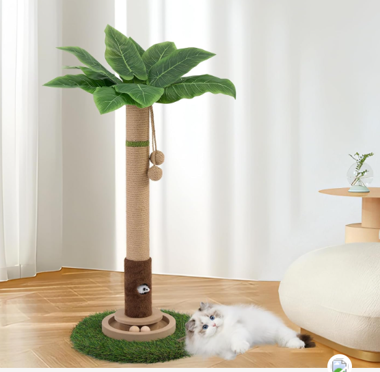 woochpet cat scratching post 35 tall cat scratcher tree tower rr