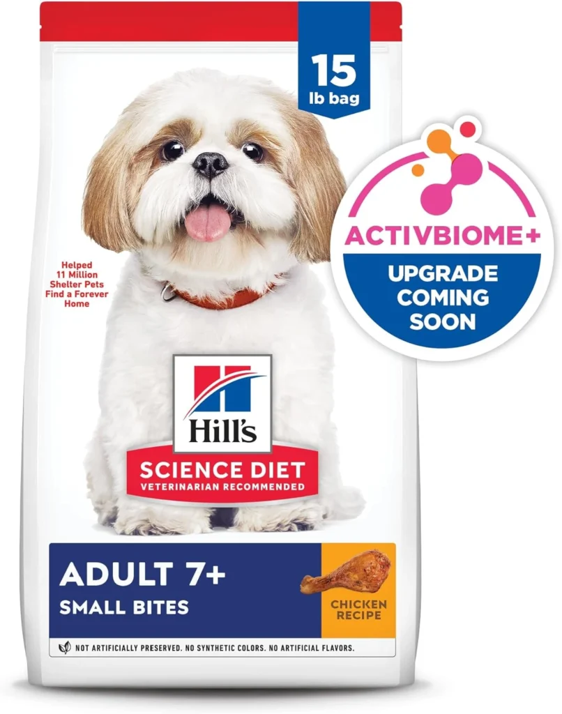 Hill’s Science Diet Adult 7+ Senior Dog Food Chicken Brown Rice and Barley formulaThis the Best Food for Your Senior Dogr
