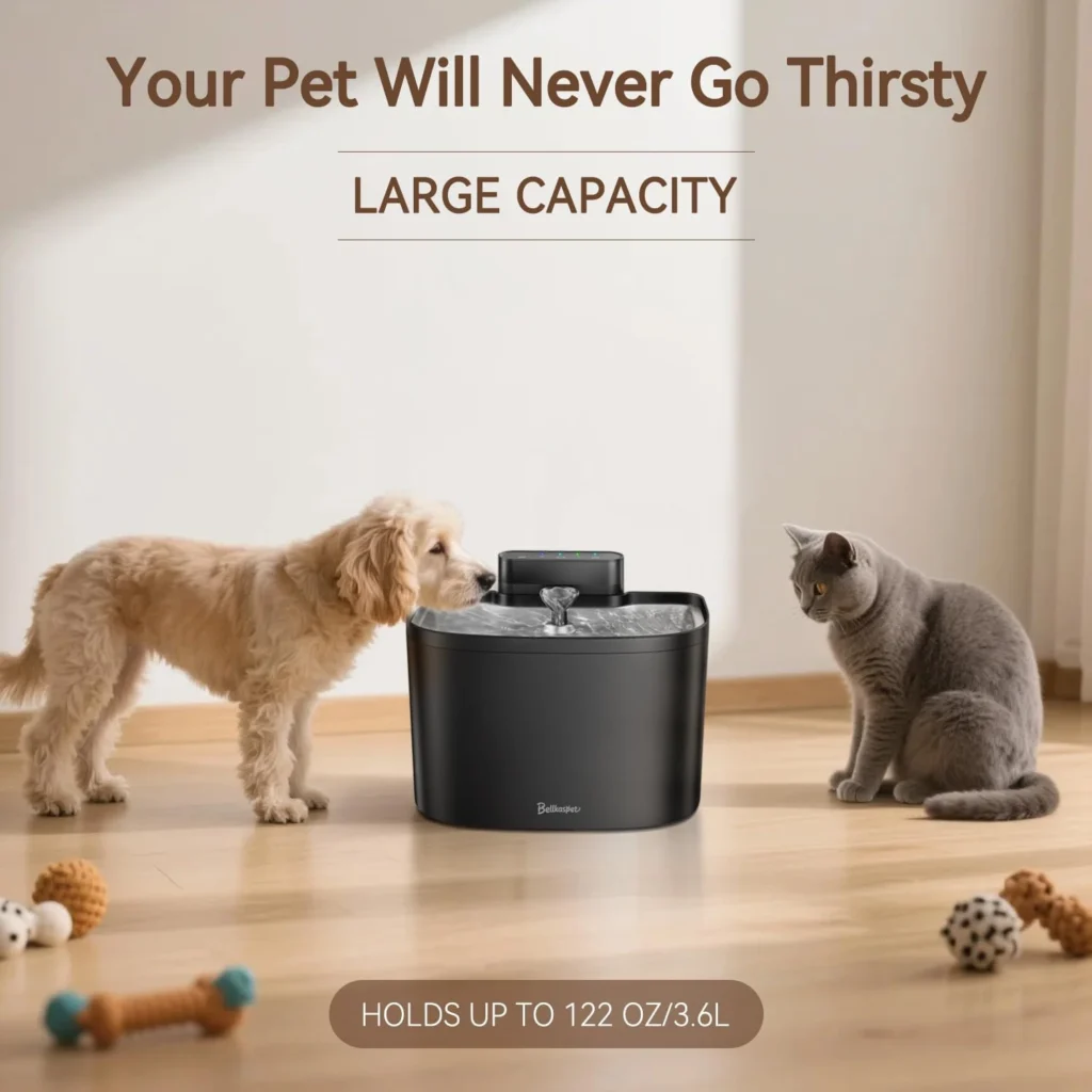 cate water fountain, app control wireless 6