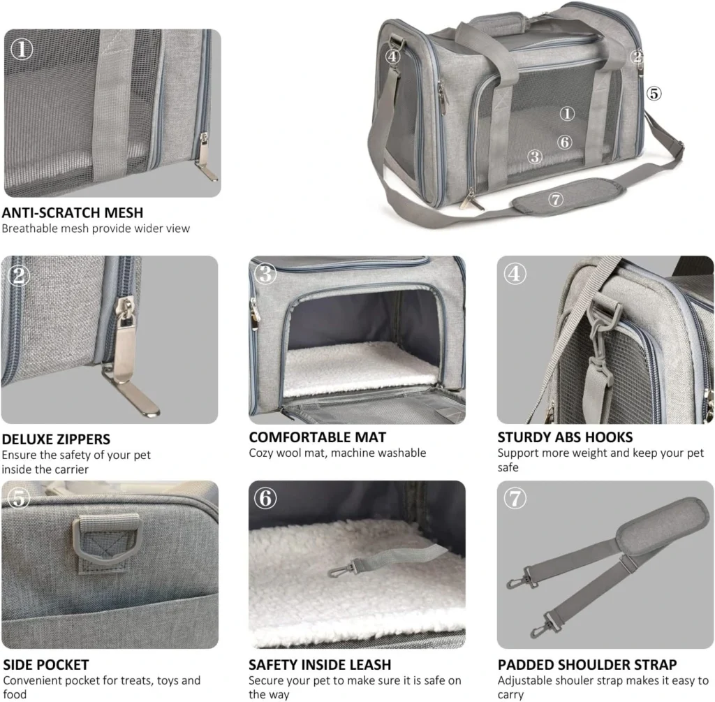 henkelion cat carries dog carrier pet carrier 2