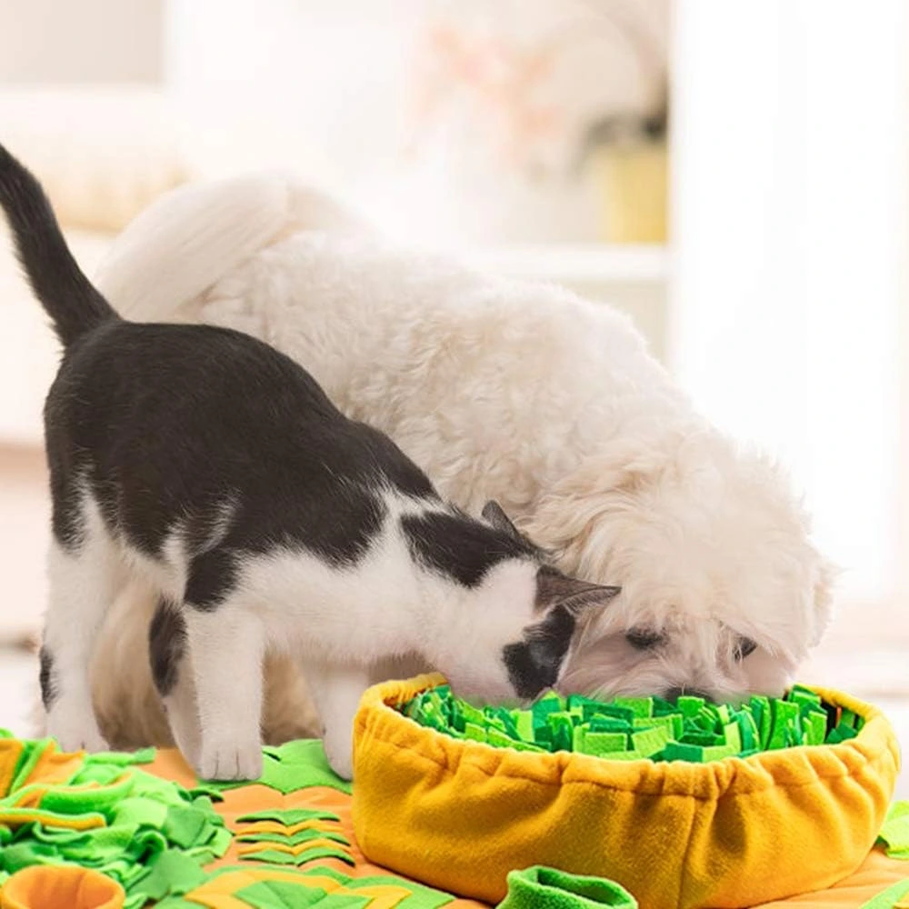 awoof larg dog snuffle mat interactive feeding mat 4