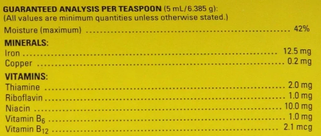 pfizer animale pet tinic vitman mineral supplement for dog and cats 4 ounce 2